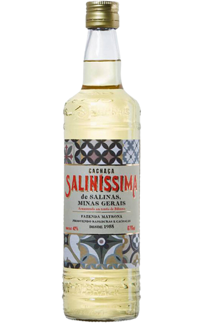 Cachaça Salinissima Ouro 670ml