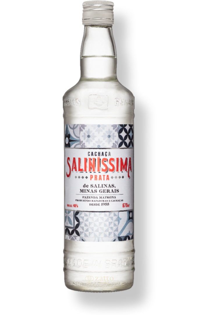 Cachaça Salinissima Prata 670ml