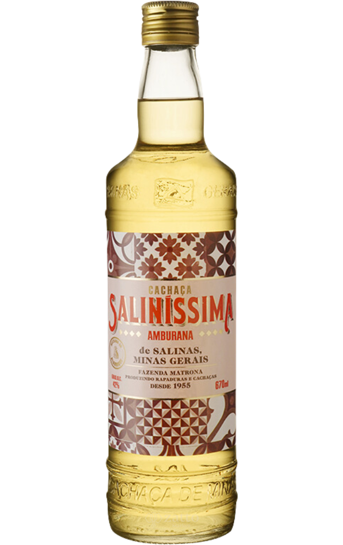 Cachaça Salinissima Amburana 670ml